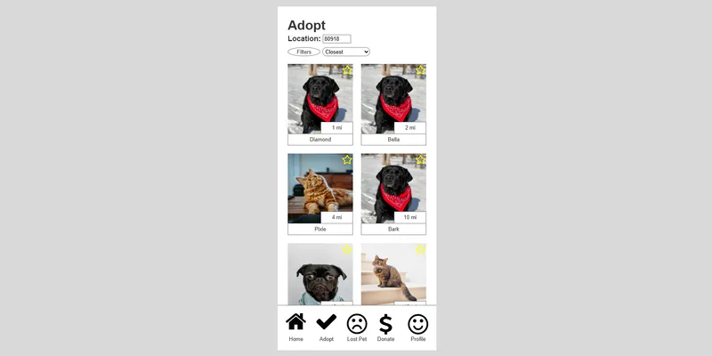 Image of Adoption App
