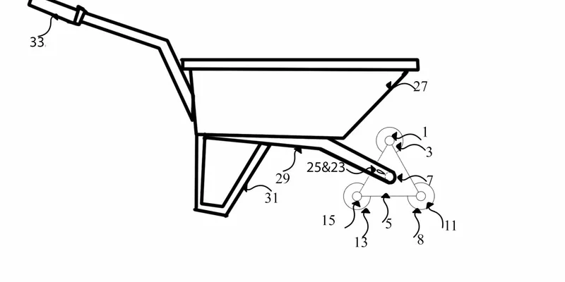 Image of Stair-Climbing Wheelbarrow